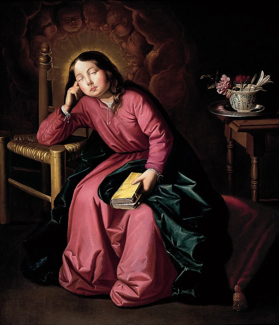 La Vergine Bambina Addormentata - Fondazione Banco Santander, Serrano